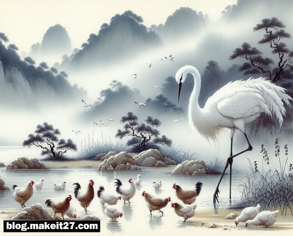 군계일학(群鷄一鶴)