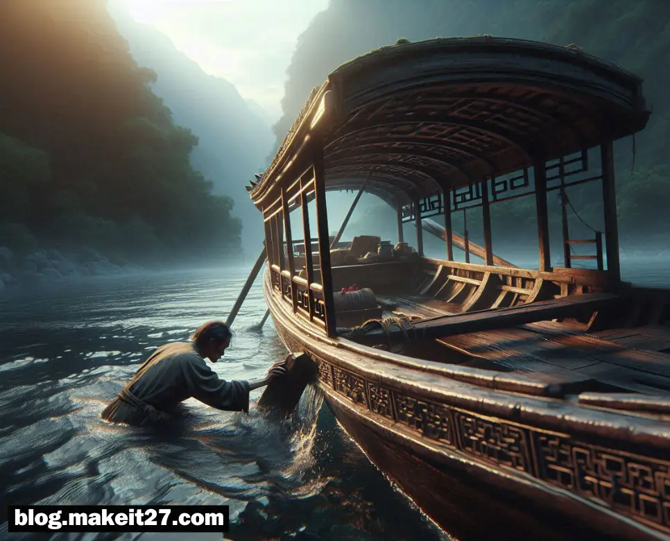 각주구검(刻舟求劍)