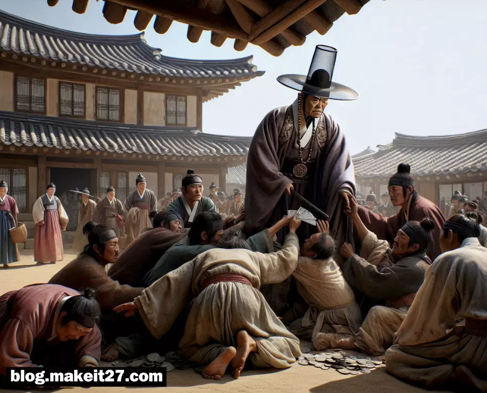 가렴주구(苛斂誅求)