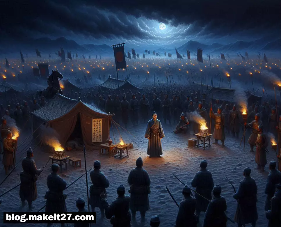 사면초가(四面楚歌)