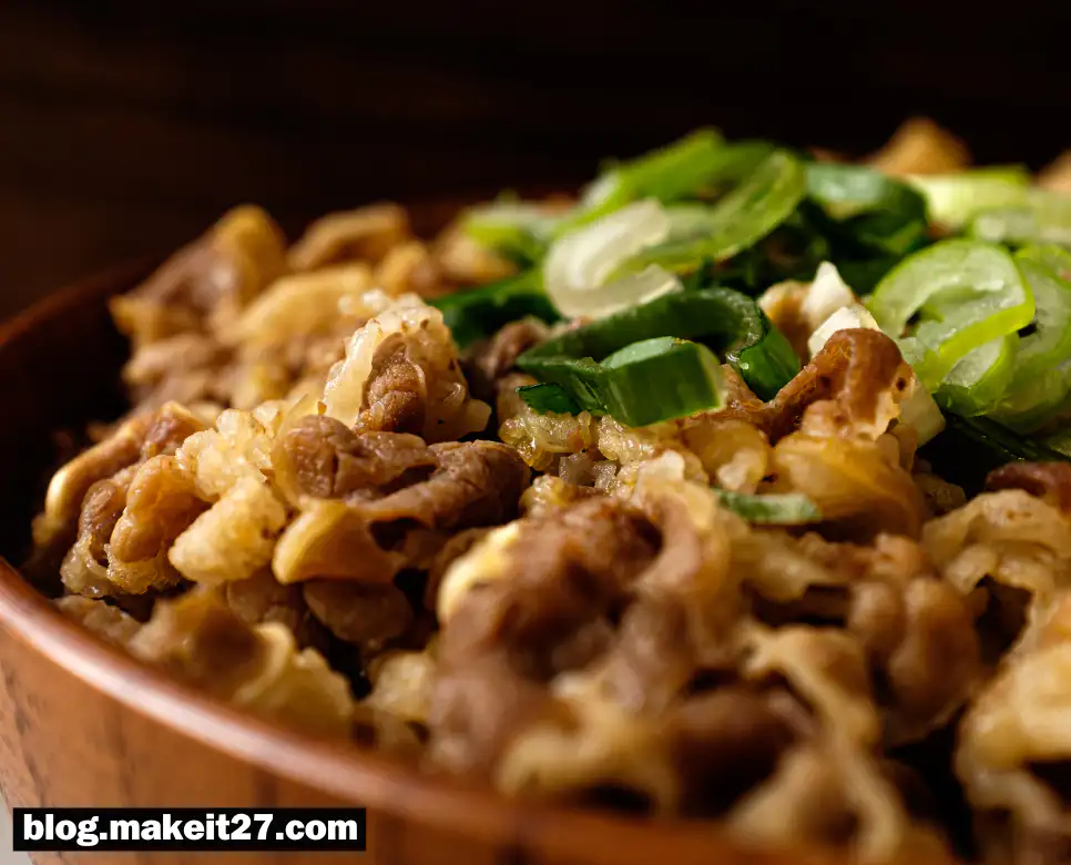 규동(牛丼)