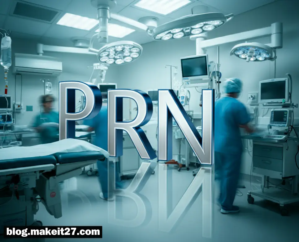 의학용어 PRN, PVR, RDS